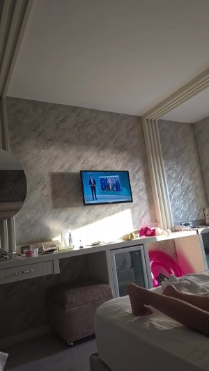 Kirbiyik отель в Турции вечер , в номере