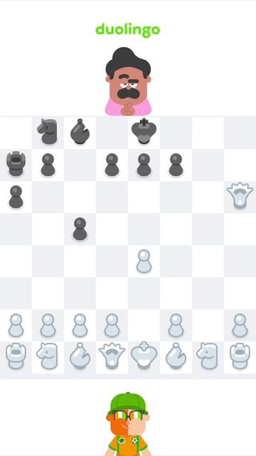 Шах и мат Оскару | Duolingo |  checkmate_replay_74068617-9BB0-42F1-9889-A60A9412A123
