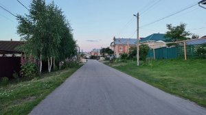 Прогулка по центральной улице села Шубино Сергачского района Нижегородской области 🕌