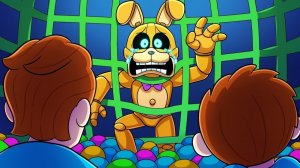FNAF INTO THE PIT - СЕКРЕТНАЯ КОНЦОВКА!   Анимации на русском