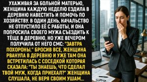 Истории из жизни/Ты знаешь, что сделал твой муж-сказала соседка/Аудиорассказы/Жизненные истории мать
