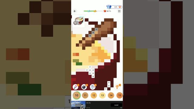 играю в Pixel Art Coloring смотреть онлайн