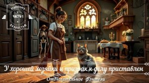 👻У хорошей хозяйки и призрак к делу приставлен 🧹 🎧 АУДИОКНИГА ПОЛНОСТЬЮ 🏡 Уютное фэнтези Часть