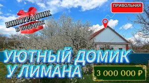 🏡Домик у ЛИМАНА +🍇Виноградник в🎁50 м2📍20 соток 💰3 000 000 ₽📍ст.Привольная📲 8 924 540 49 92🌴
