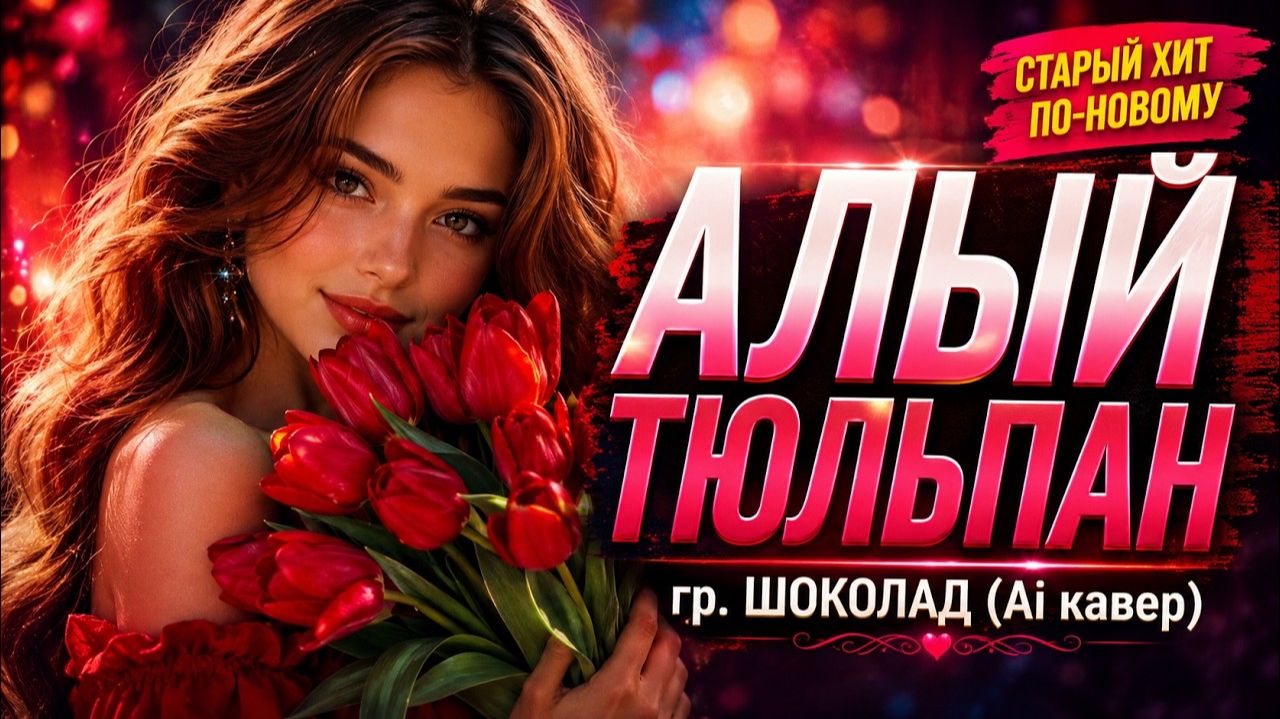 АЛЫЙ ТЮЛЬПАН (гр. Шоколад). Кавер 2026 смотреть онлайн
