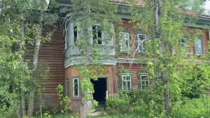 Самая дальняя жилая деревня на севере Костромской области. Русская деревня в глуши