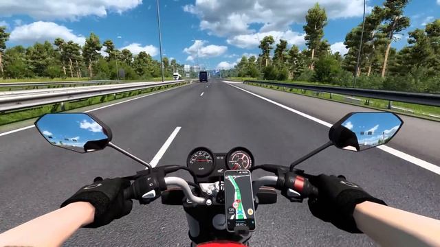 ETS2 Longest Motorcycle Trip (London to Berlin) UK to Germany Euro Truck Simulator 2 смотреть онлайн