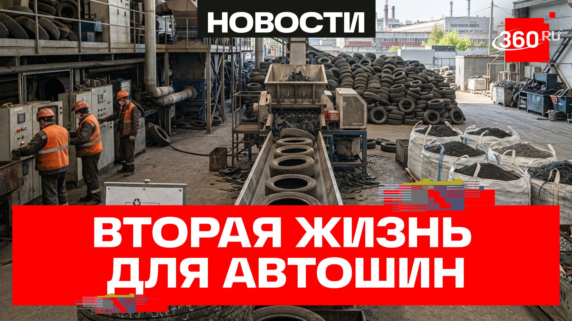 Московская область отправила на переработку 17,5 тыс. тонн автомобильных шин за полтора года смотреть онлайн
