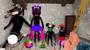 МЫ НАШЛИ СЕМЬЯ МУЛЬТЯШНЫЙ КОТ ПЁС МЫШЬ КОТОПЁС В ГРЕННИ ОНЛАЙН Granny Online Horror Game S