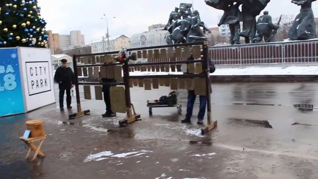 Небесная музыка на плоских колоколах. Очень красиво смотреть онлайн