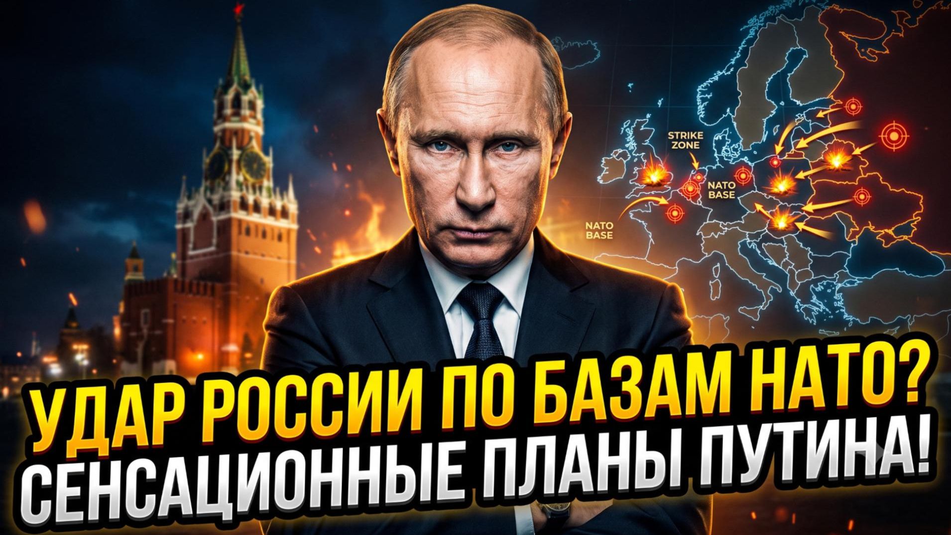 💣Следующий удар России по базам НАТО ПОДТВЕРЖДЕН? Сенсационное раскрытие военных планов России смотреть онлайн