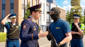 КОНФЛИКТ с ФСБ и ПАТРУЛЬ в МОТОБАТЕ на АМАЗИНГ РП