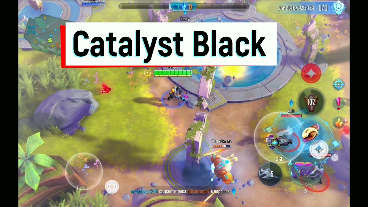 Catalyst Black - динамичный изометрический шутер на Android/ios/PC смотреть онлайн