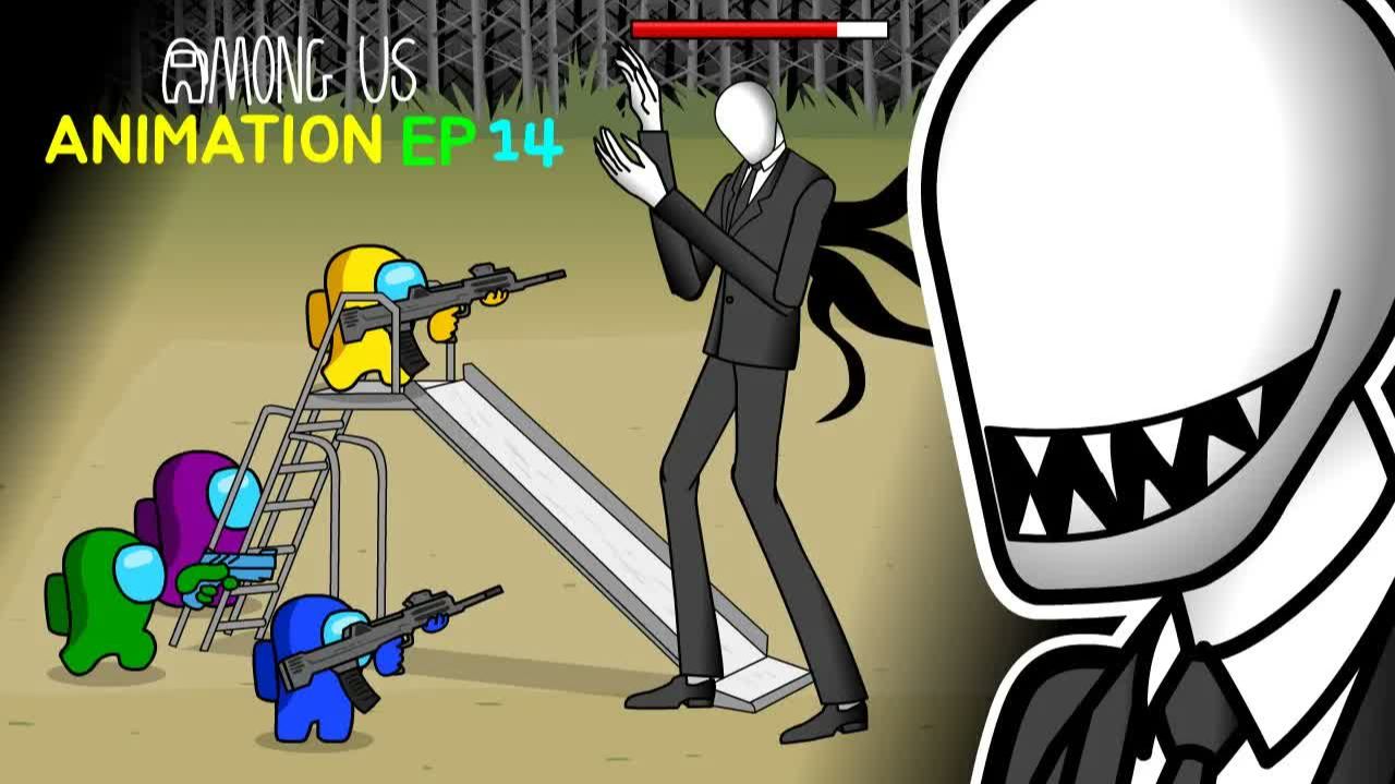 Among Us VS Slender Man Animation Серия 14 СРЕДИ США АНИМАЦИЯ 14 смотреть онлайн