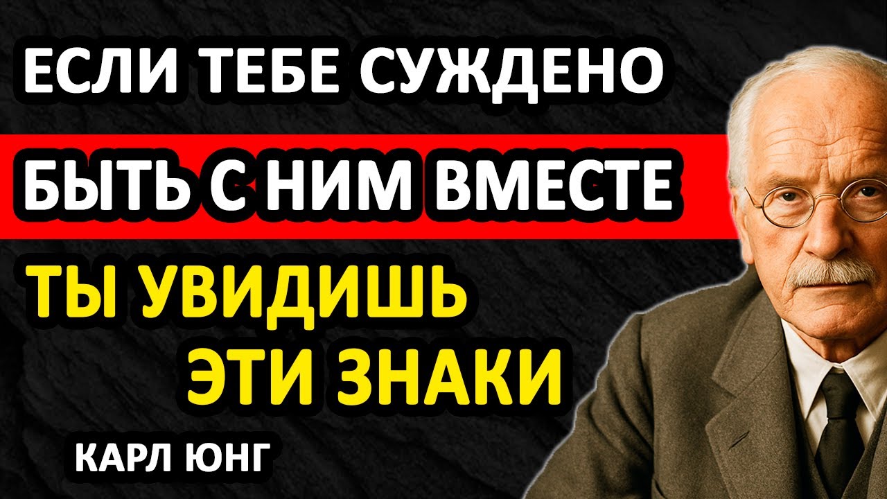ТЫ ВИДИШЬ ЭТИ СТРАННЫЕ СОВПАДЕНИЯ? ТОГДА ЭТОТ МУЖЧИНА — ТВОЯ СУДЬБА! || Карл Юнг смотреть онлайн