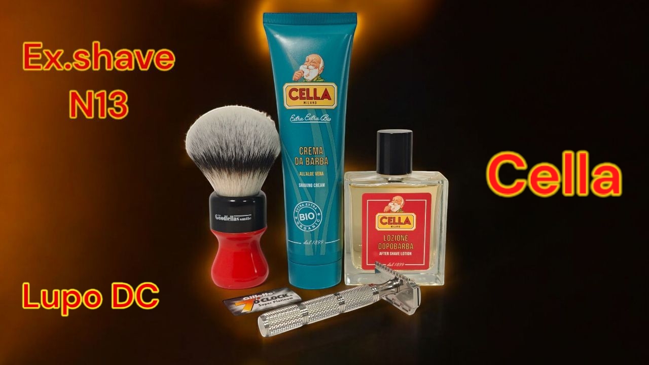 Эб N13: Razorock Lupo DC - как бриться правильным Dual Comb. Первый раз пробую крем Cella. смотреть онлайн