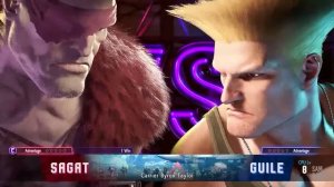 Street Fighter 6 - Сагат vs Гайл