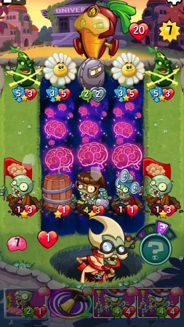 plants vs zombie heroes решение головоломки 14.08.23 (как пройти головоломку) смотреть онлайн