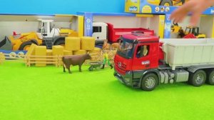 Грузовик, трактор!🚛📦 И много другой техники для детей