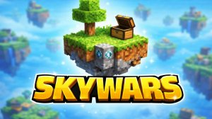 Играю в майнкрафт, режим скайварс, сервер MineBlaze