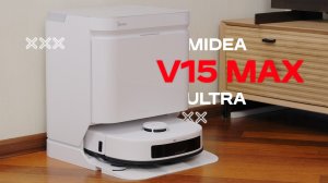 22 000 Па, LiDAR и самоочистка! Midea V15 EVO Ultra — полный обзор
