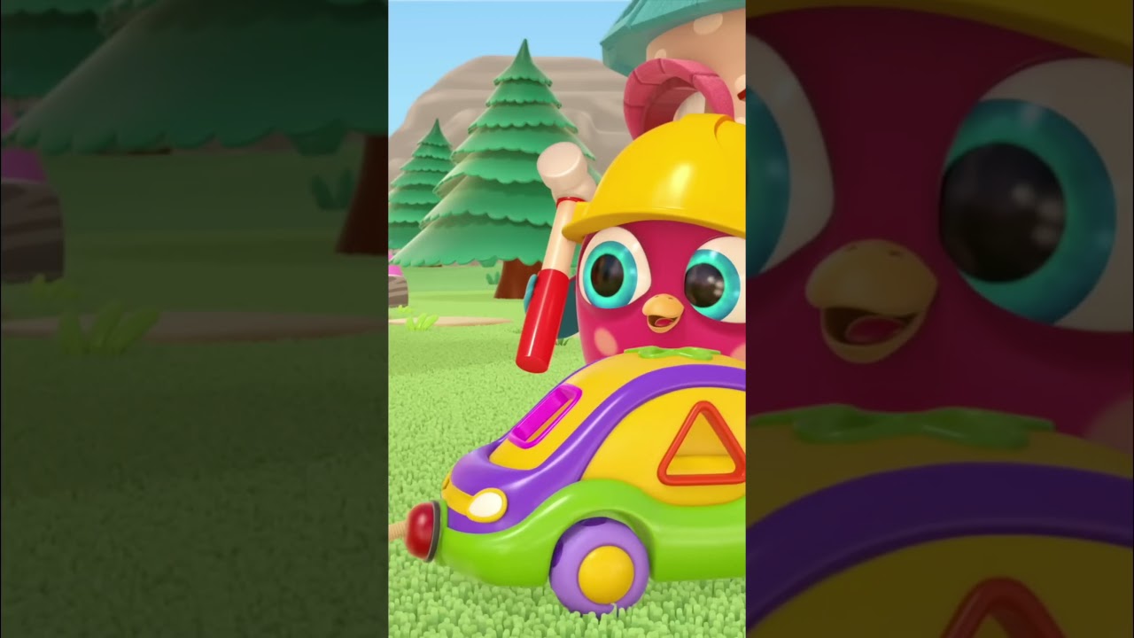 Совенок Хоп Хоп ремонтирует машинку! 🚗 #animation #хопхоп #мультик