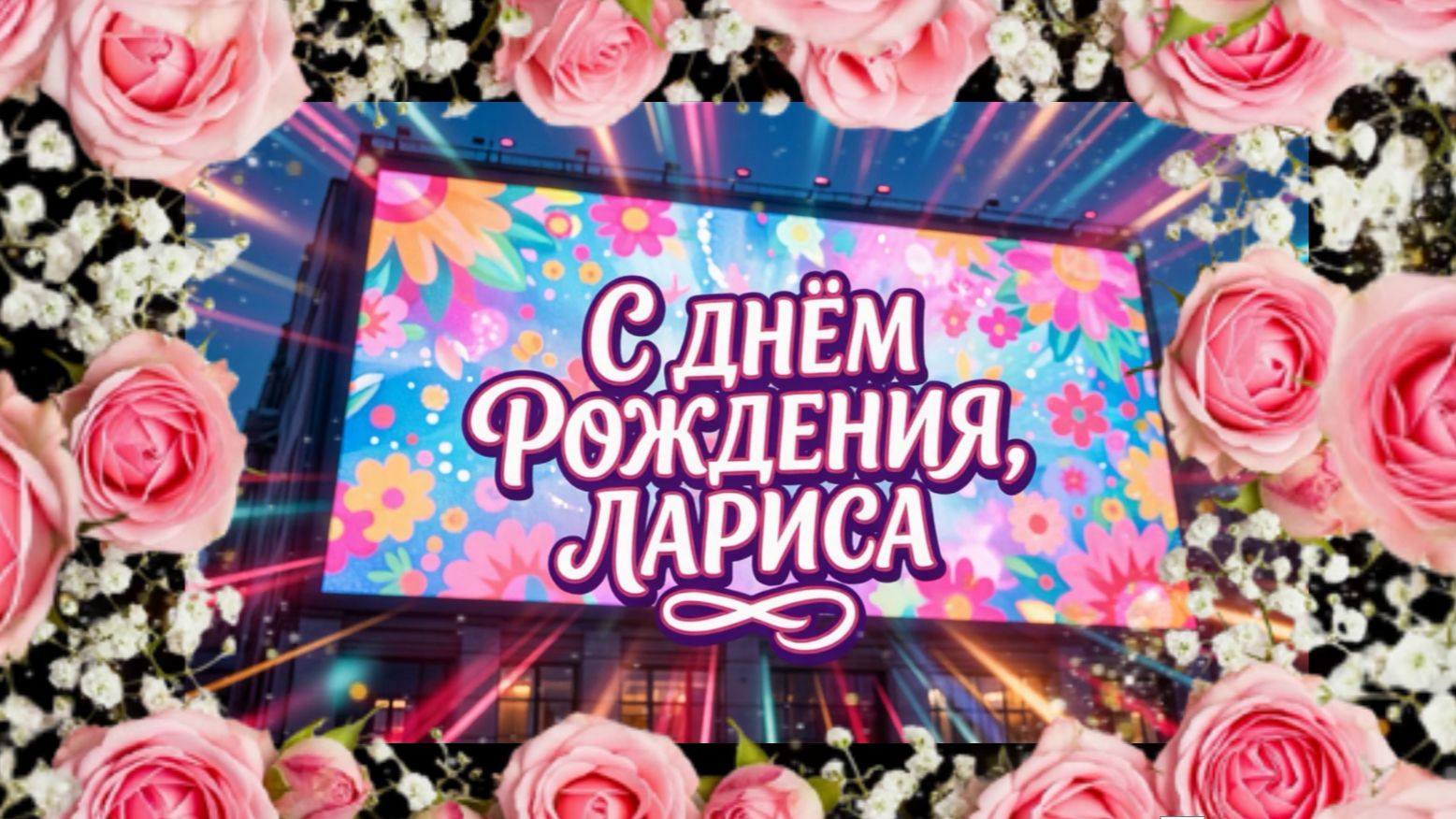 С Днём Рождения, Лариса!