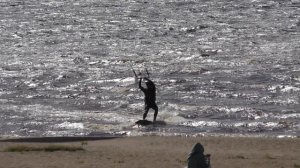 #Кайт сёрфинг#Скользящие по серебру водной глади#