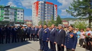 Открытие памятника железнодорожникам - участникам СВО. Северобайкальск 10.07.2026