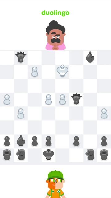 Шах и мат Оскару |  Duolingo | checkmate_replay_A62E46DB-E1D9-4057-9194-970E3AD3322C