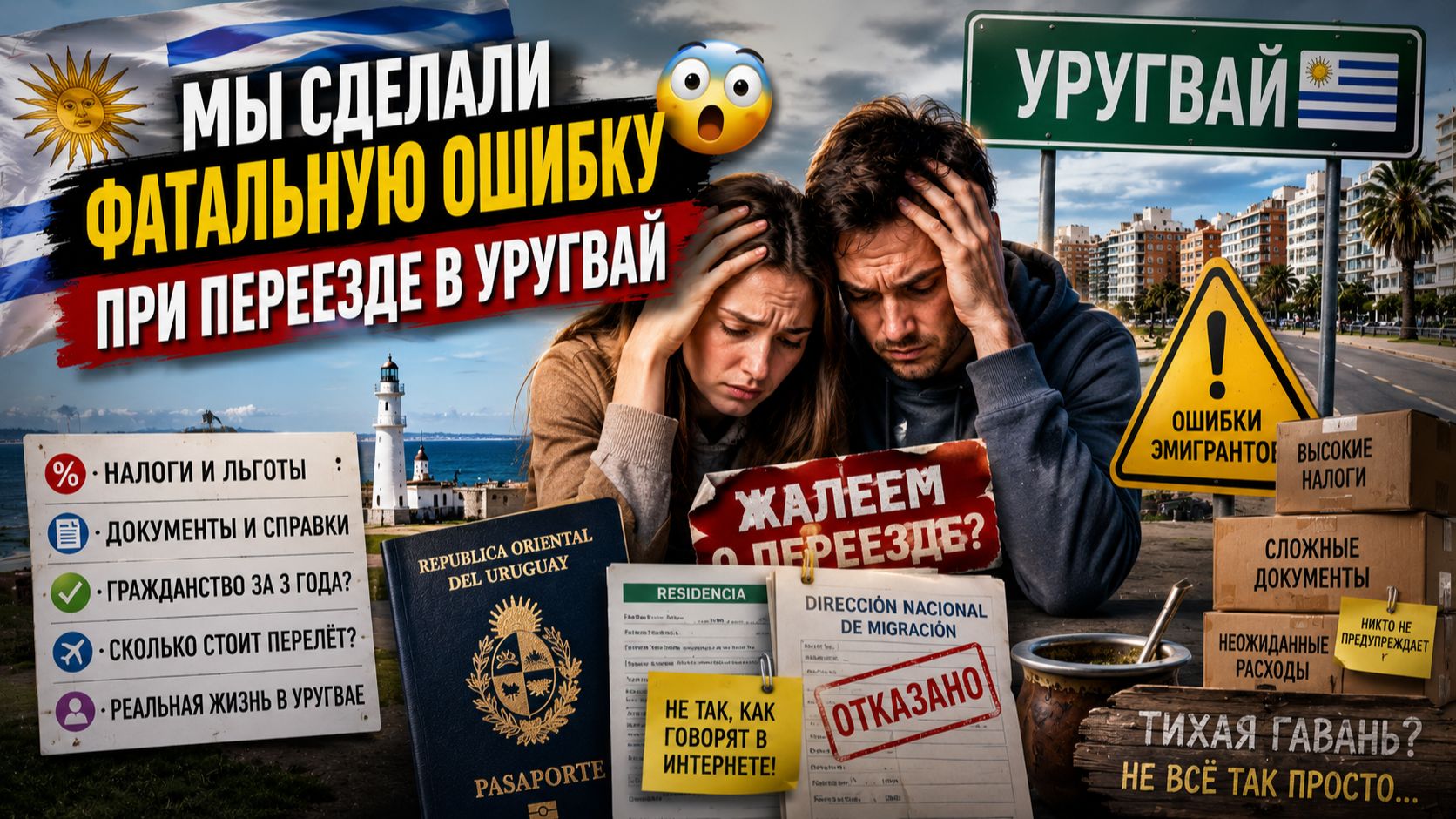 Мы СДЕЛАЛИ фатальную ошибку при переезде в Уругвай 😳 Что должен знать каждый эмигрант смотреть онлайн