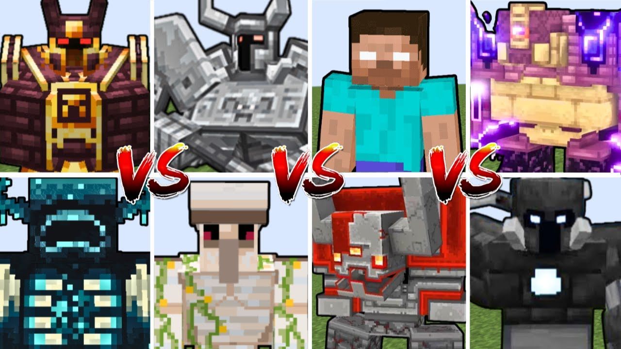 КАЖДЫЙ МОБ-МУТАНТ В ТУРНИРЕ МАЙНКРАФТ (Minecraft Mob Battle) смотреть онлайн