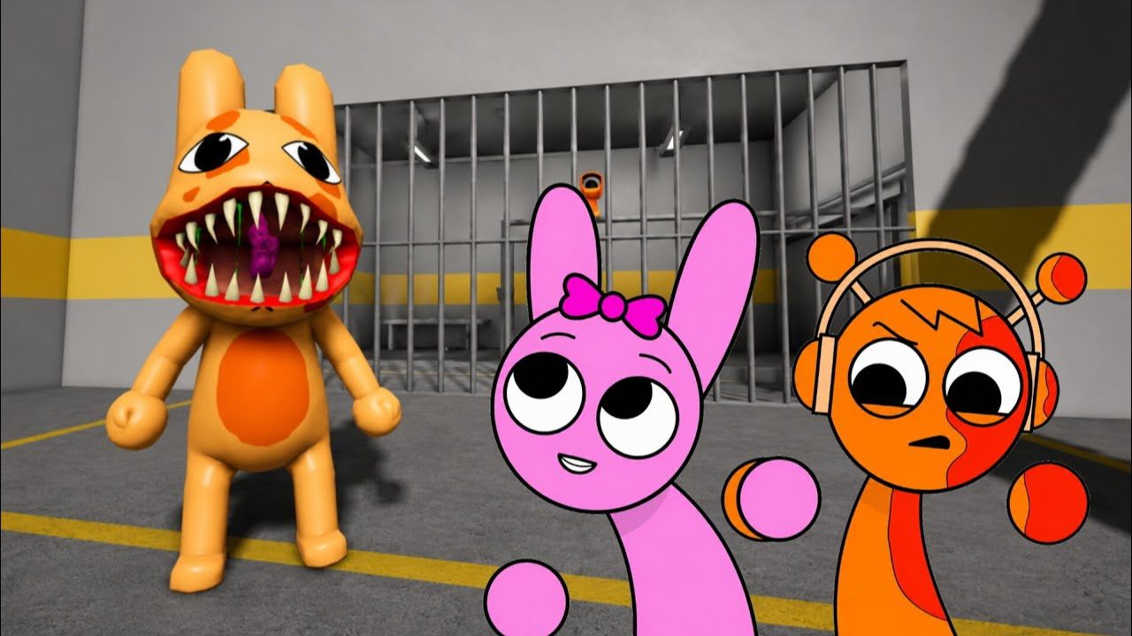 ПИНКИ И ОРЕН СБЕЖАЛИ ИЗ ТЮРЬМЫ В ВЕТЕРИНАРНОЙ БОЛЬНИЦЕ В ROBLOX