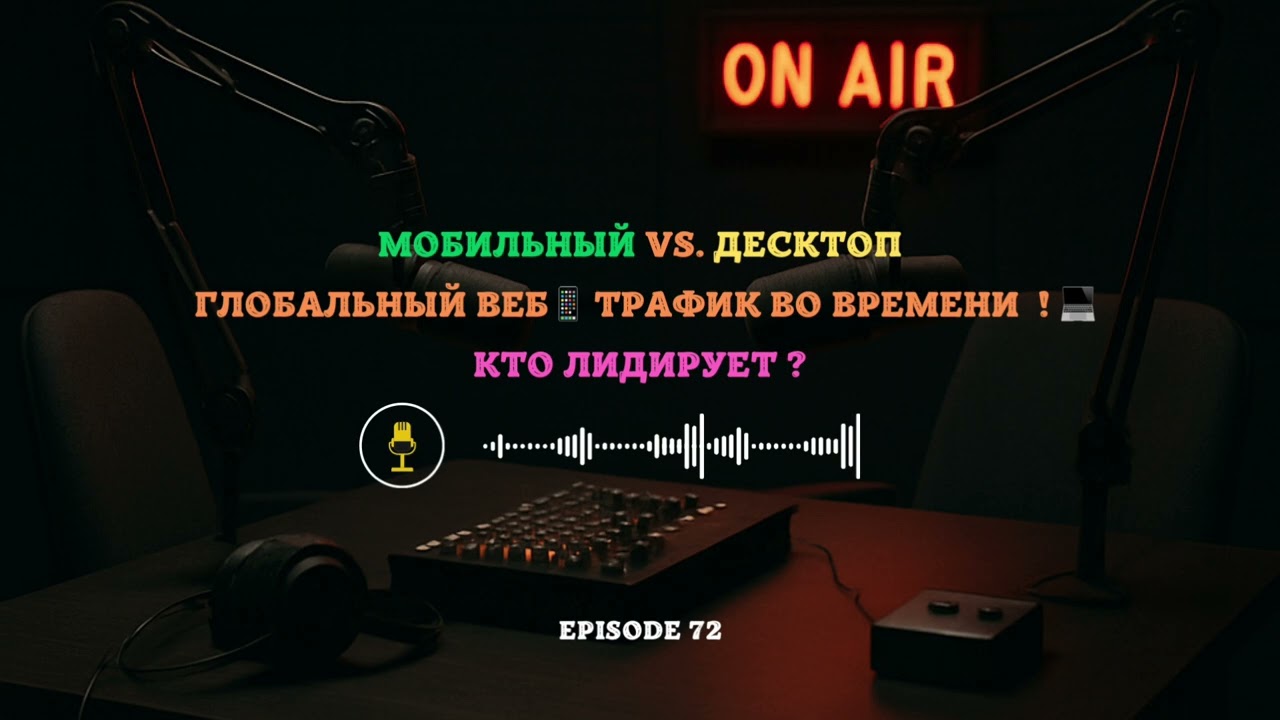 Мобильный vs. Десктоп: Глобальный Веб-Трафик во Времени #интернет #мобильный #технологии | Эпизод 72 смотреть онлайн