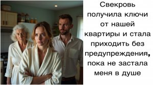 Истории из жизни|Свекровь получила ключи от нашей квартиры и стала приходить без предупреждения