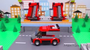 Лего Экспериментальный полицейский трактор Машинки для детей