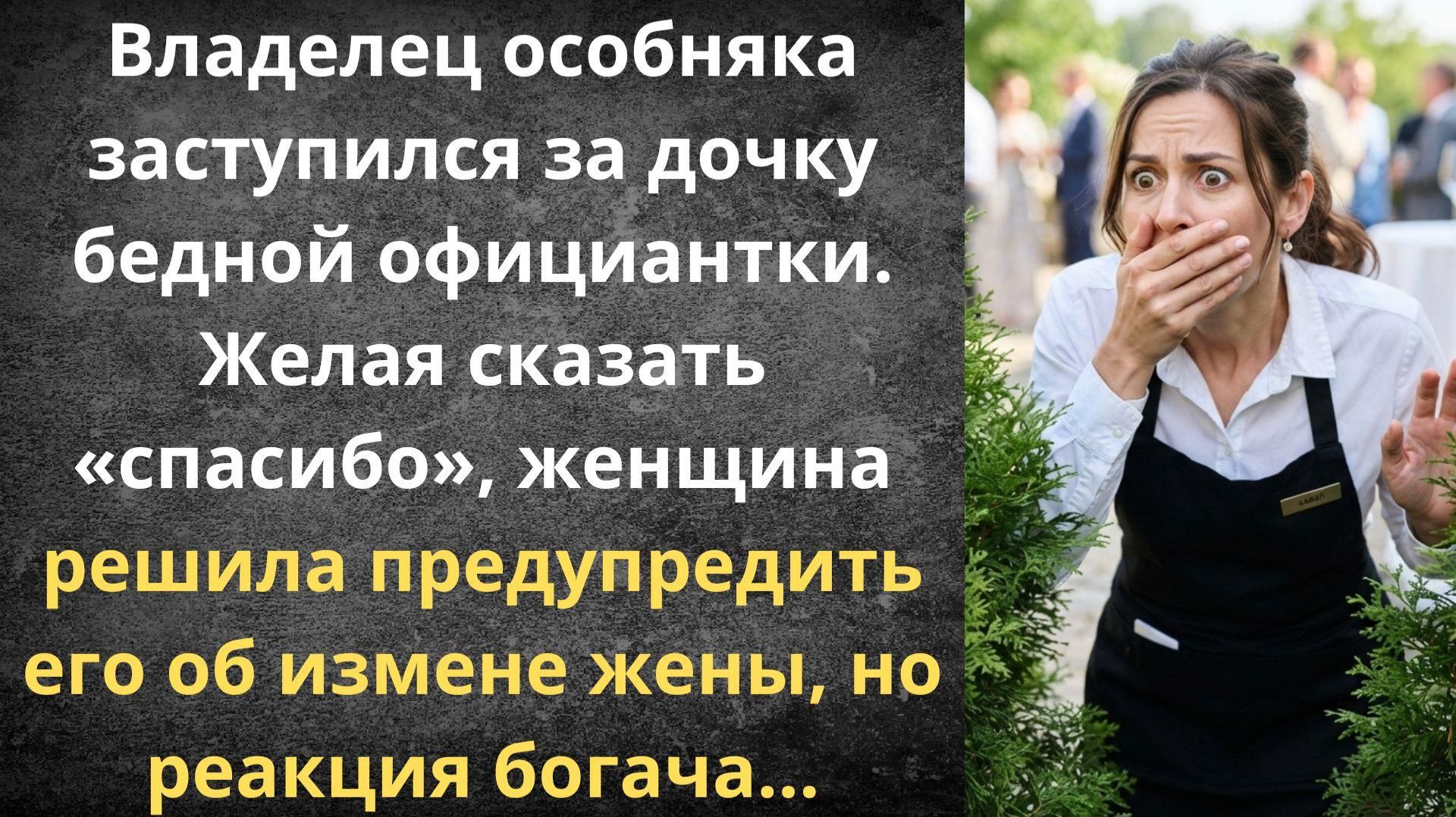 Он спас её дочь, а она спасла ему жизнь | Истории из жизни смотреть онлайн