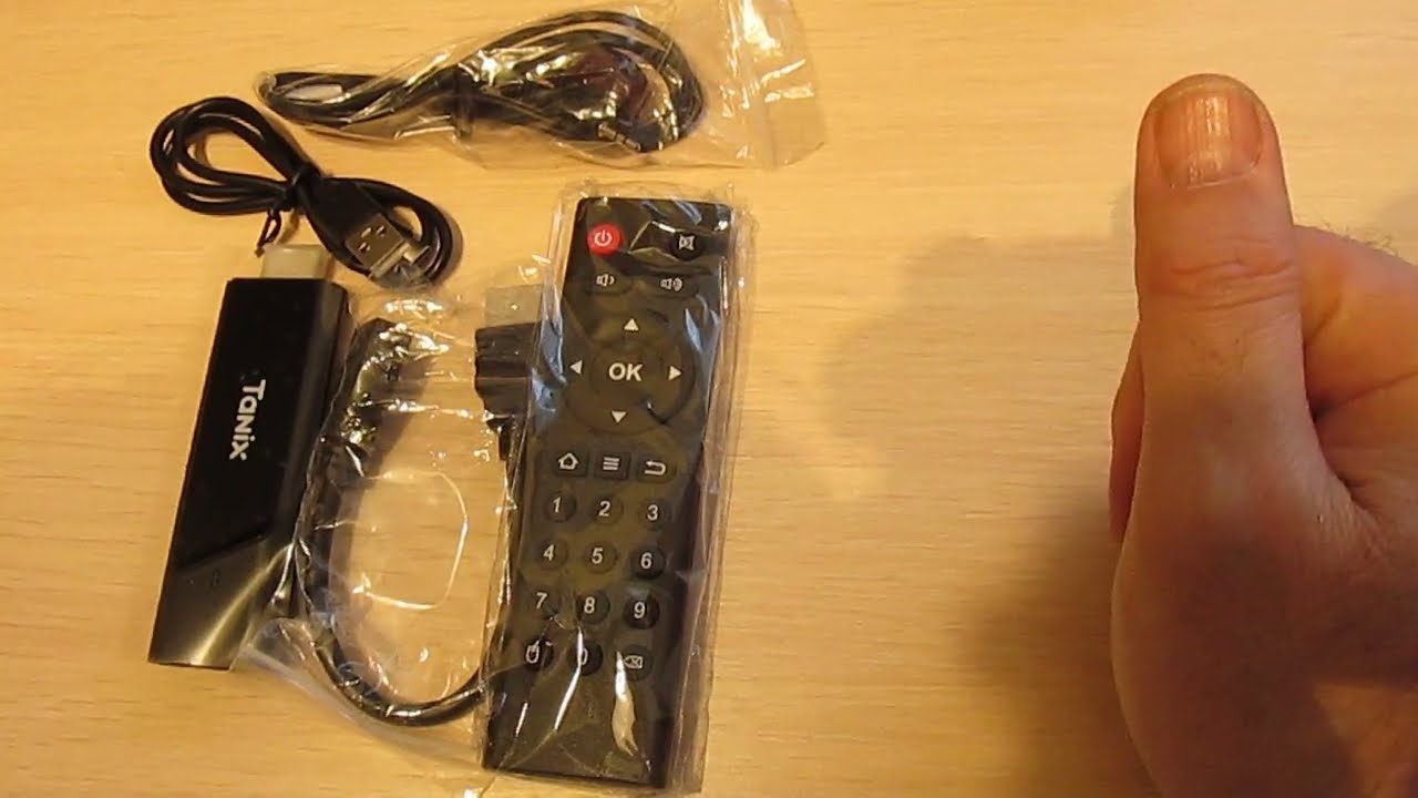 Tanix TX9. Android TV Stick. смотреть онлайн