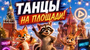 ТАНЦЫ НА ПЛОЩАДИ!!💖🤩