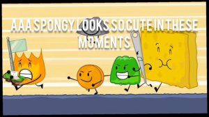 grr spongy looks so cute in these moments 😍😍😍😍