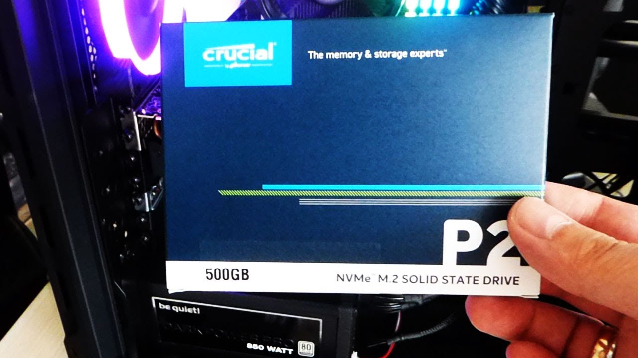 Crucial P2 500GB NVMe SSD Review смотреть онлайн
