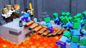 Приключение на 1000 дней в LEGO Minecraft