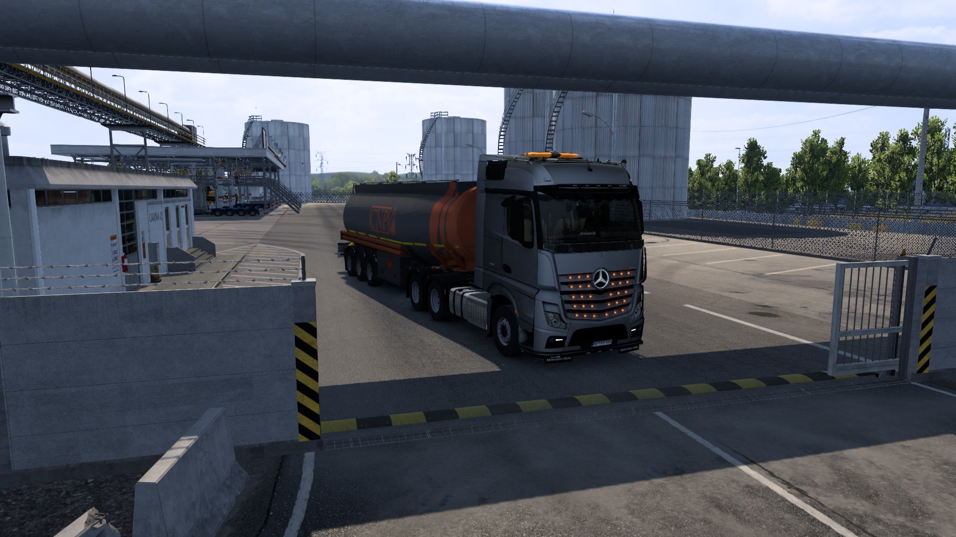 ETS 2 Альхельсерас ( Испания) - Подгорица ( Черногория) Путь 3.560км. Бензин! смотреть онлайн