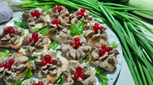 Канапе со шпротами, сыром и яйцом!🥪🥪🥪