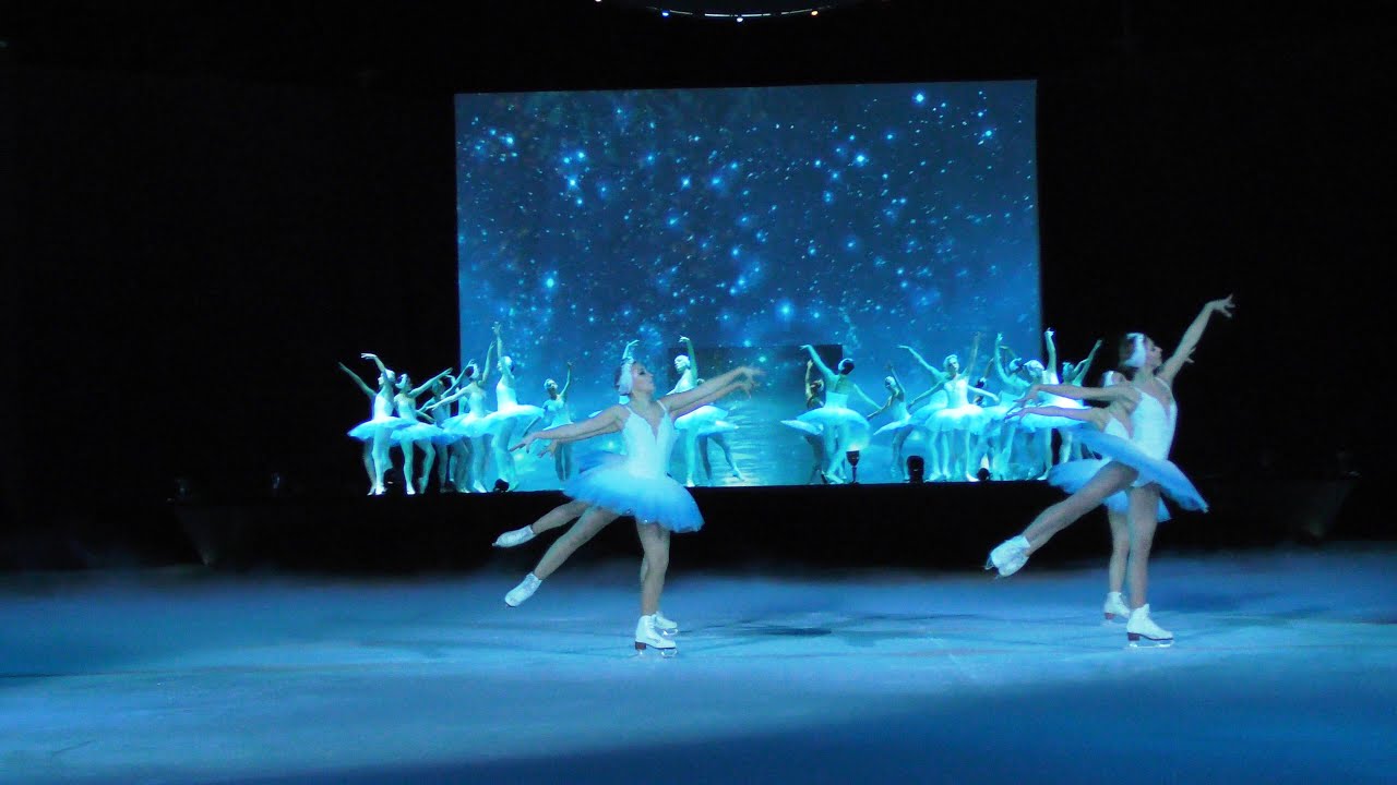 Балет и фигурное катание. The stage and the ice. Swan Lake. смотреть онлайн