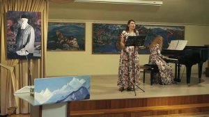 «Май. Прогулка в яблонях» из  вокального цикла «Времена года» Валентины Соложенцевой