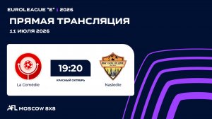 AFL 26 . Euroleague E . Day 8 .LA COMÉDIE-NASLEDIE