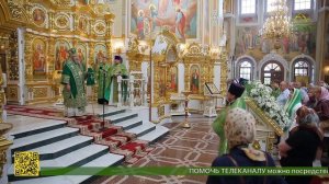 Богослужение в Михаило‑Архангельском кафедральном соборе города Ижевска