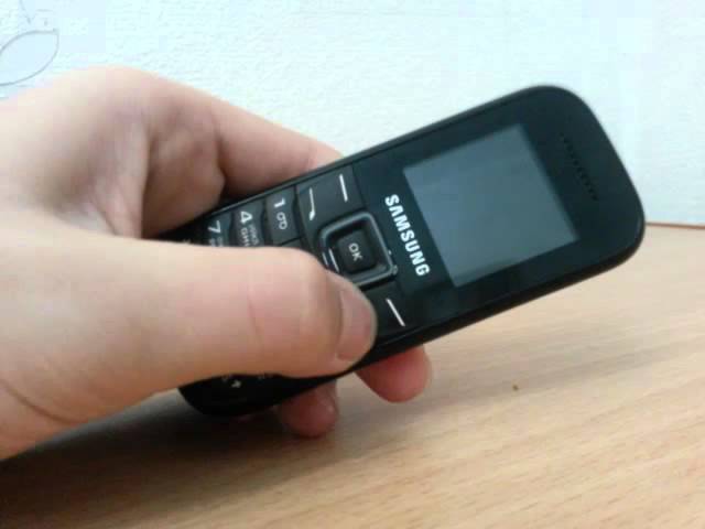 обзор бюджетного телефона Samsung e1200m смотреть онлайн