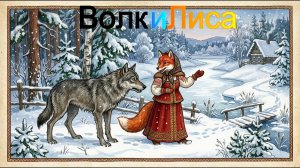 Волк и Лиса | Русская народная сказка для детей